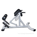 Adjustable roman chair back extension bench machine